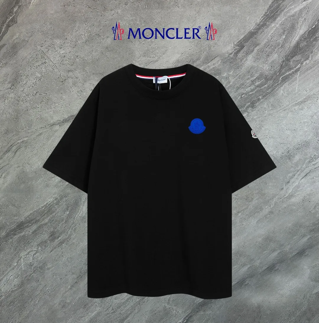 《Moncler~ 》2025New Arrival Quality T , Versatile Quality ！ ‼ 32 250G ‼ ， ， ， ， T 🤪 Sizes：S-M-L-XL-2XL ：Black，White， Same Style